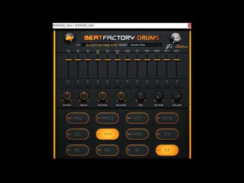 Beat Factory Drums G&#039;s edition free kits by Beatskillz