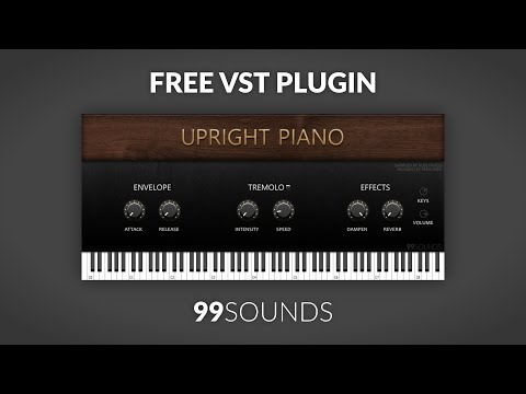 FREE Piano VST Plugin (99Sounds Upright Piano)