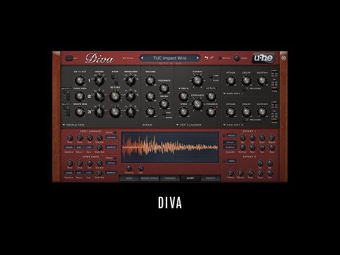 u-he Diva • Best 25 Factory Presets • No Talking • Diva VST Sounds Patches Demo • Synthwave 2024