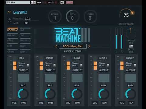 DopeSONIX『Beat Machine 3』