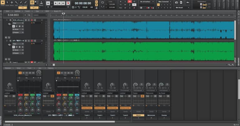 Cakewalk by Bandlab is the best free audio recording/editing software