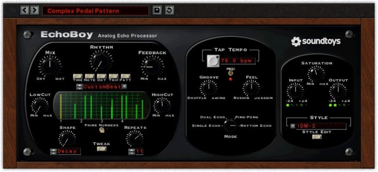 EchoBoy Delay by Soundtoys